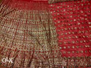 Bridel and party wear lahanga choli with full work