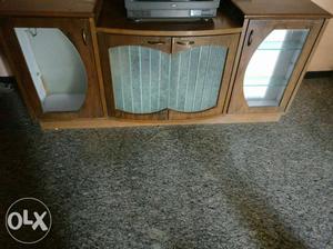 Cabinet For Storage With Tv Stand & Shoe Rack