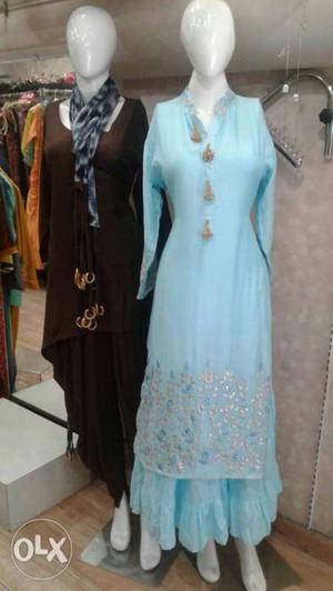 Cotten George to Kurti gowns ladies suits