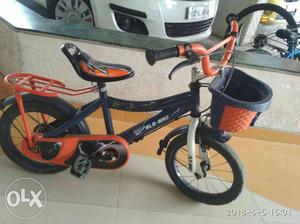 Cycle for 2-5 yrs old kid. side stands and diggi