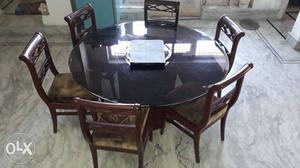 Dinning table set (6 persons) brand new condition