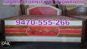 Double Box Bed only at Sharma Furniture Showroom
