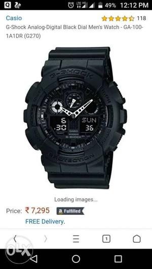 G-SHOCK branded watch is expensive super good watch change