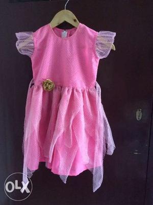Girls fairy frock for 6 to 7 years old.