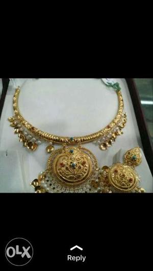 Gold old traditional intimated jewellery