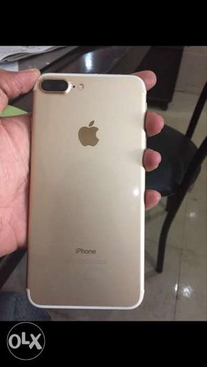 IPhone 7plus gold in very good condition with all