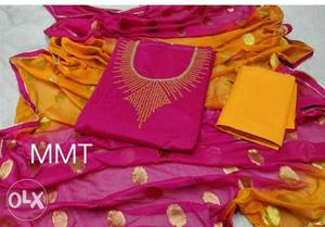 MRP-Rs. Offer price-Rs.850 Chanderi Cotton