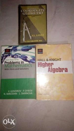 Maths preparation for jee... hall and knight...