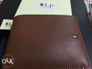 Mens LP brown new wallet for sale at  not used