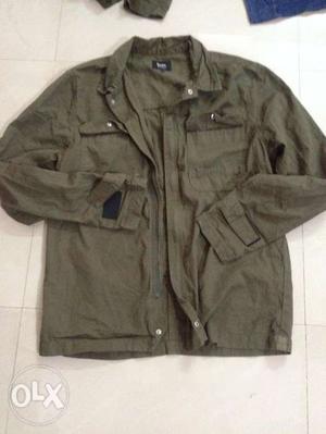 Mens cotton biker jacket (L size)at best price