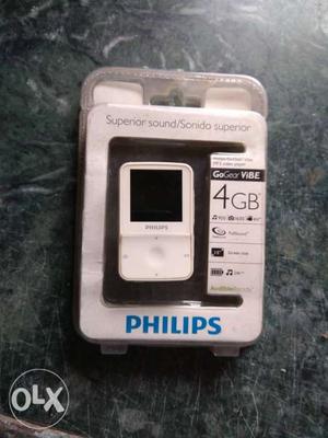 Philips 4gb go gear audio & video player, whith