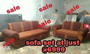 Premium quality sofa with 40 density foam and 1.5 years