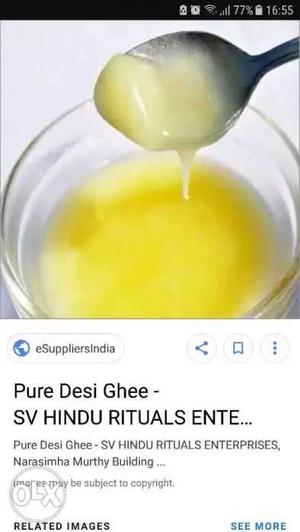 Pure Desi high quality real ghee