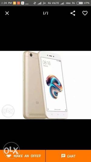 Redmi 5a sealed pack. With bill