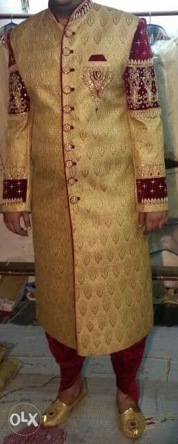 Sherwani for 6'2" suited for  size..in
