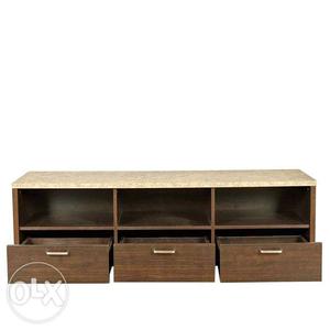Super Quality HomeTown Wooden TV Unit with Drawers