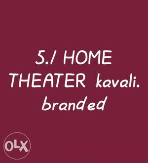 Theater Kavali Text Overlay In Red Background