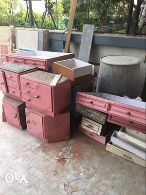 Tv cabinet, kitchen drawers, shoe cabinet, small cupboard