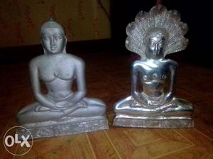 Two Gautama Buddha Figurines