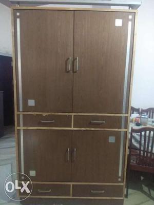 Two wooden almirah in good condition