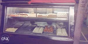 Very good condition sweets counter full chilled