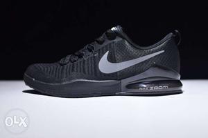Black And Gray Nike Zoom