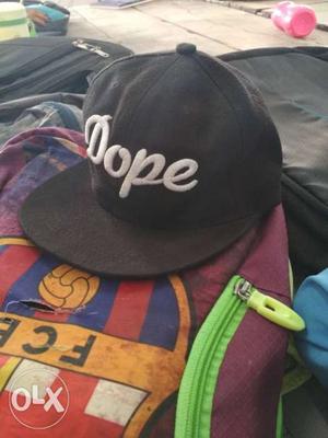 Black Dope Fitted Cap
