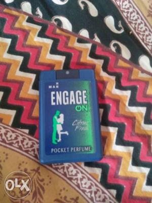 Blue Engage On Pocket Perfume Bottle