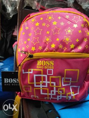 Boss Bag Pack school Bag water Proof good Quality