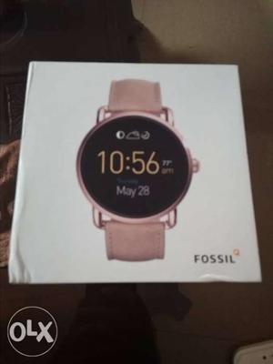 (Brand New) Fossil Q Wander Ftw  With Bill