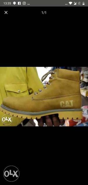 CAT Caterpillar Boots size 9-10 UK brand new with