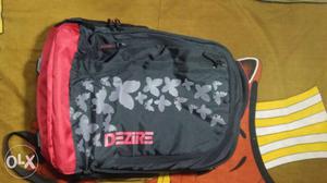 DEZIRE college sky bag  size Not used one