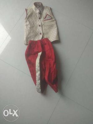 Dhoti used only once for one year old boys