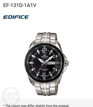 Edifice Casio Wr 100m Branded Watch this watch is