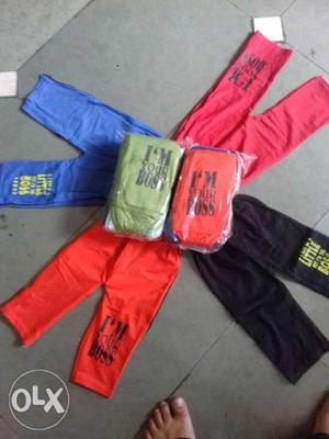 Kids lower cotton pajam pack of 10 pis s.m.l