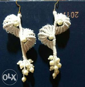 Lightweight maracame earrings With discount
