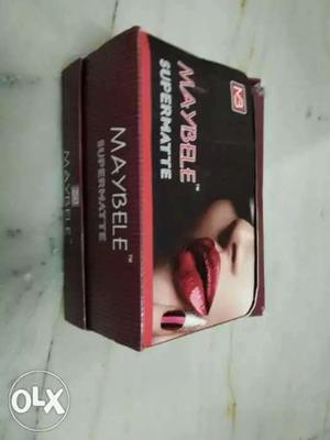 Per pc 200/- only maybele super matte lipsticks