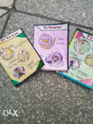 Pokemon evolution cards
