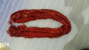Red And golden stole for sherwaani