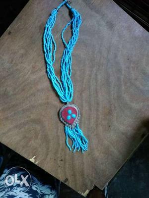 Unused beads necklace