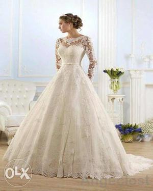 Wedding gown totally brand new
