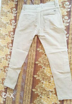 White Fit Pants size:30
