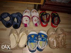 1 to 2 year girl shoes and bellies