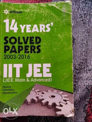 14 Years Solved Papers IIT JEE Books
