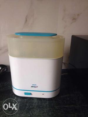 Avent Bottle Sterliser for kids and it can sterilise to 6