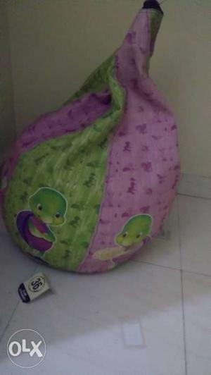 Bean bag for kids 2 months old and less used