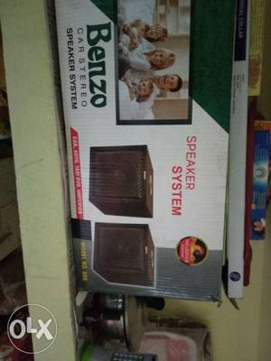 Black Benzo Speaker System Box