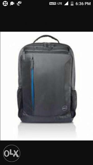 Black & Gray Backpack for Laptop