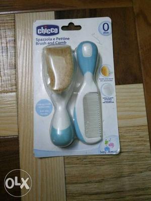 Chicco baby comb and brush. mrp 350