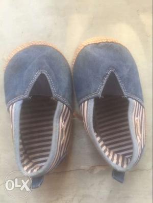 Denim shoes soft for 6-14 month baby